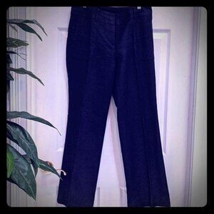 Loft Navy Blue Marisa Trouser Women's  Size 0
